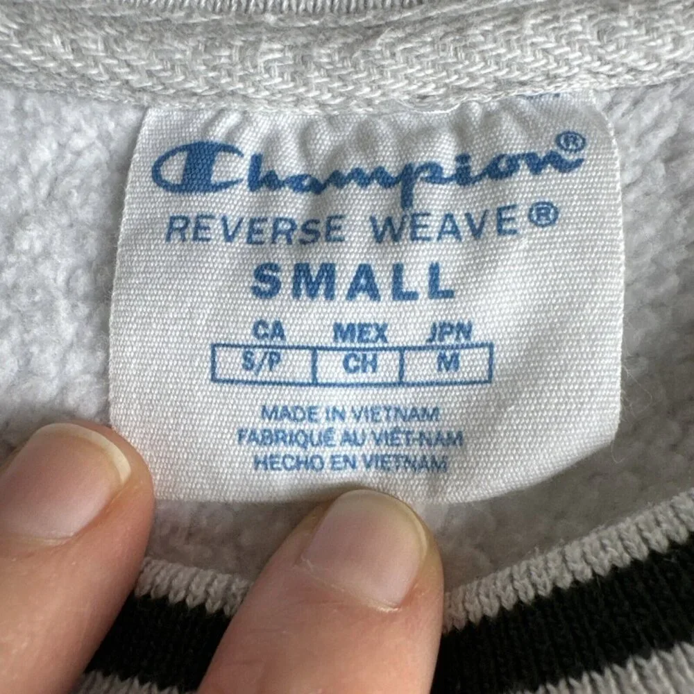 Champion Reverse‎ Weave Crewneck University Of Miami Hurricanes Small Adult